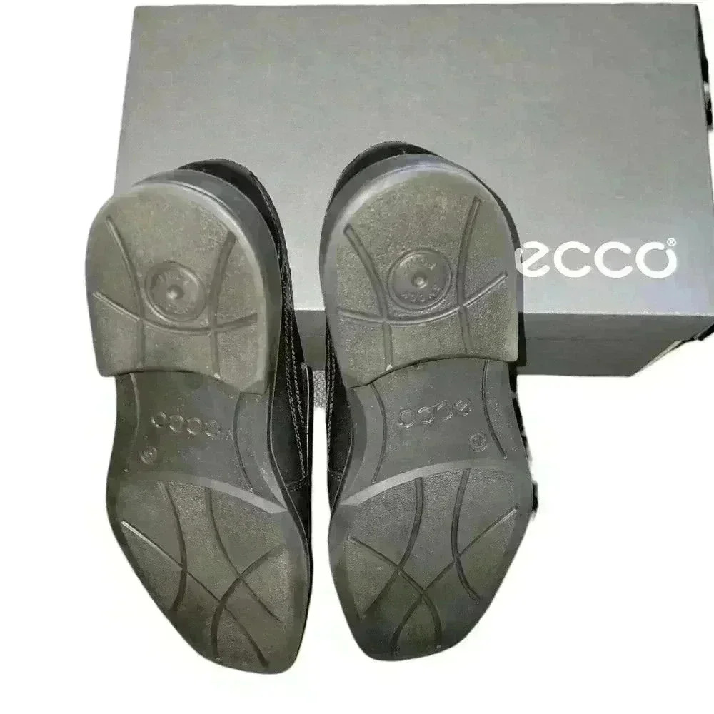Men's Ecco New Jersey Slip on Loafers. Black Size 11-11.5. New in Box. - Picture 7 of 9